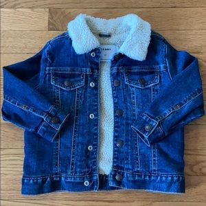 Sherpa Lined Denim Jacket